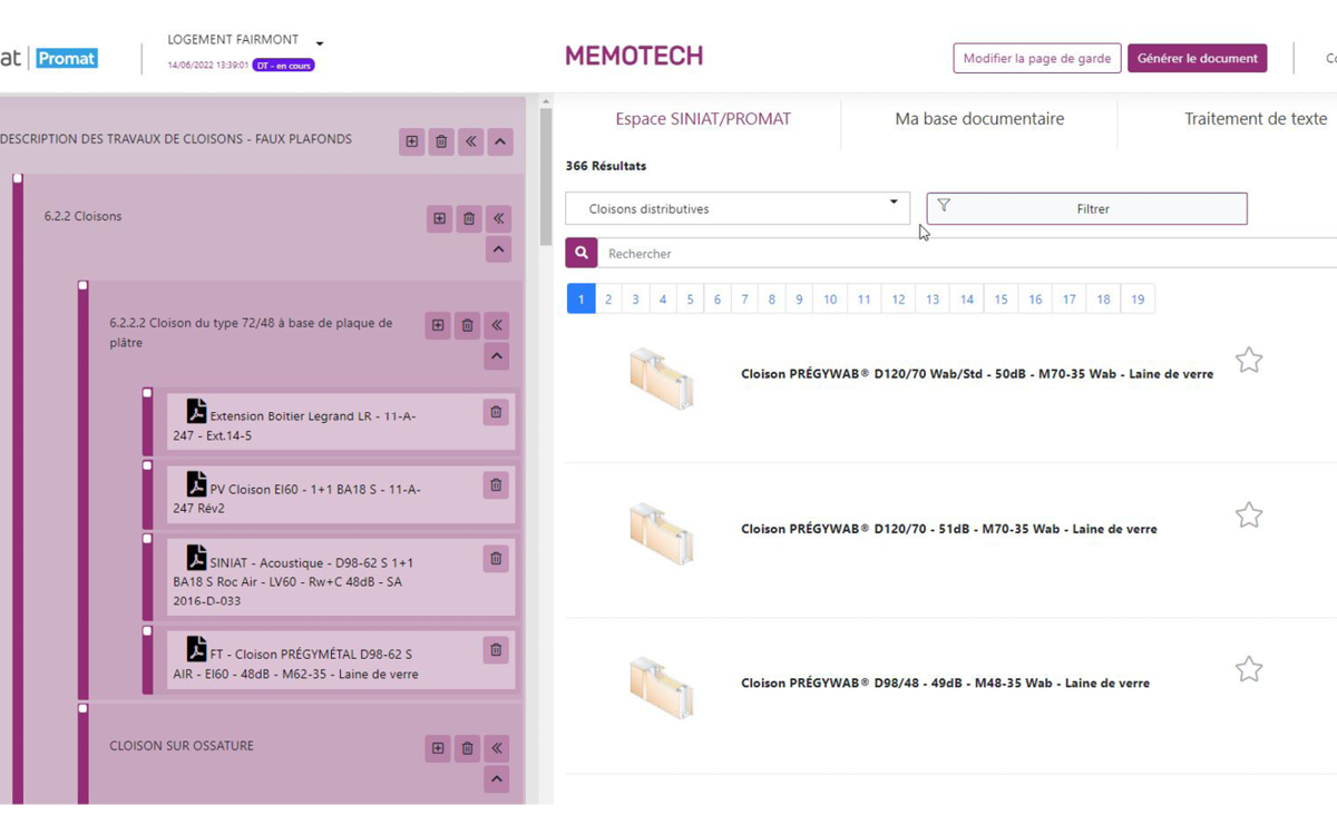Memotech, le nouvel outil digital pour réaliser des dossiers techniques 