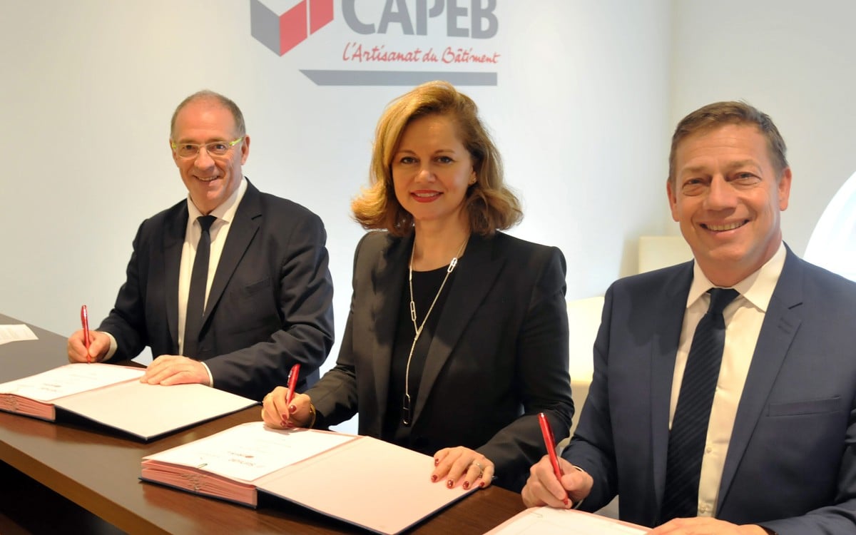 La CAPEB, l’IRIS-ST et Siniat signent un partenariat